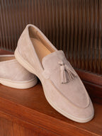 Men's Handmade Soft Suede Tassel Loafers
