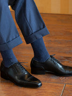Men's Genuine Leather Handmade Brown Cap Toe Oxford Shoes