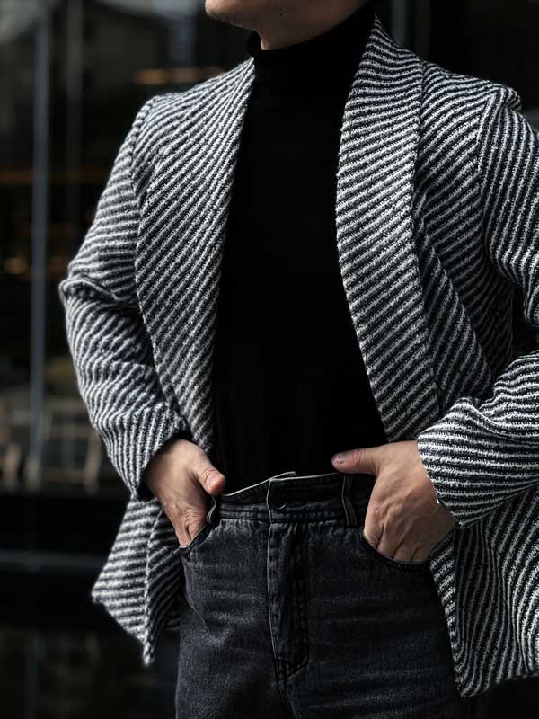 Men's Classic 100% Wool Blend Blazer