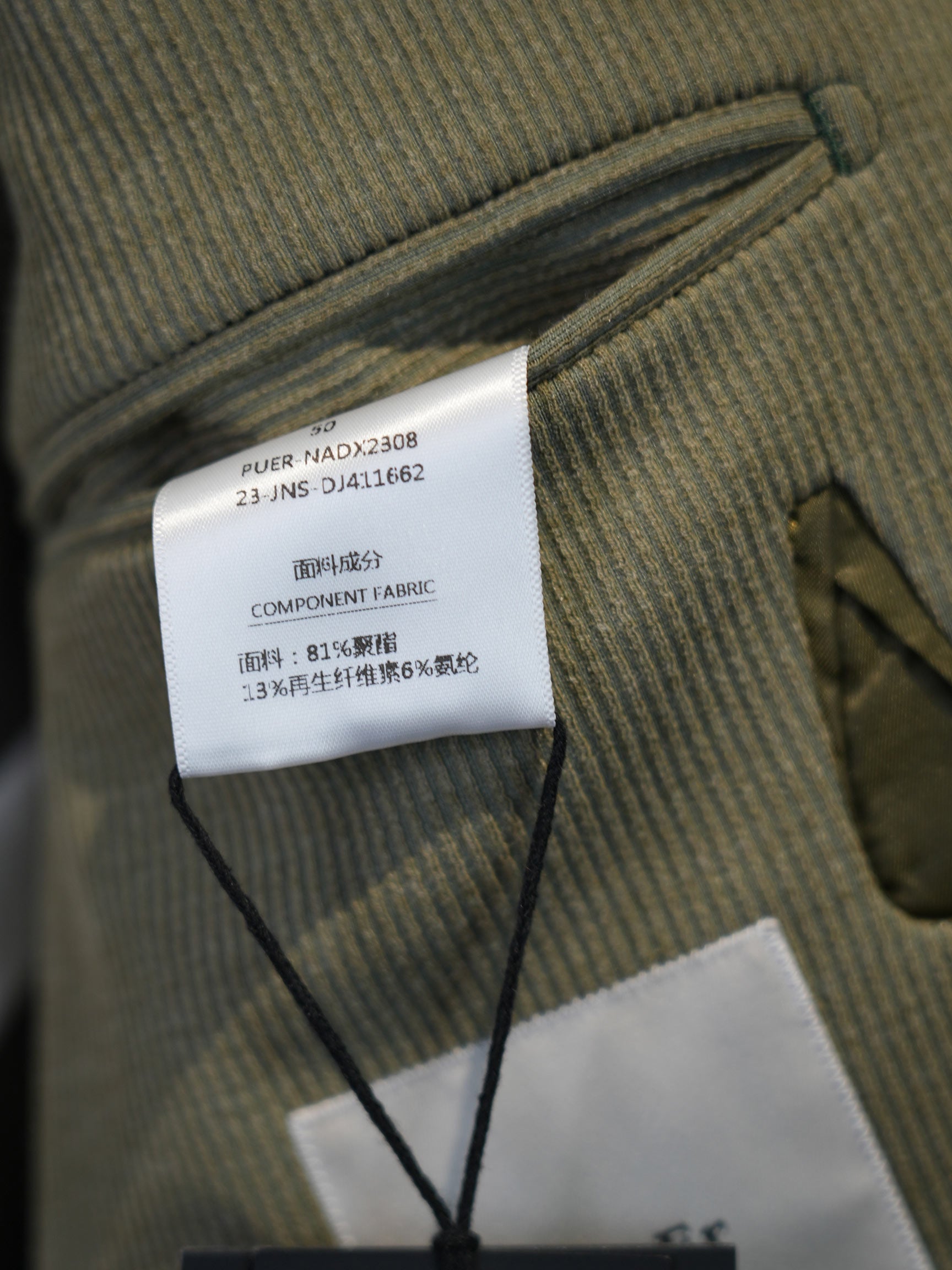 Sage Green Fine Stripe Unstructured Blazer | Premium Wool Casual Suit Jacket for Singapore Gentlemen