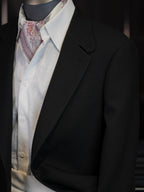 Black heavyweight wool blazer
