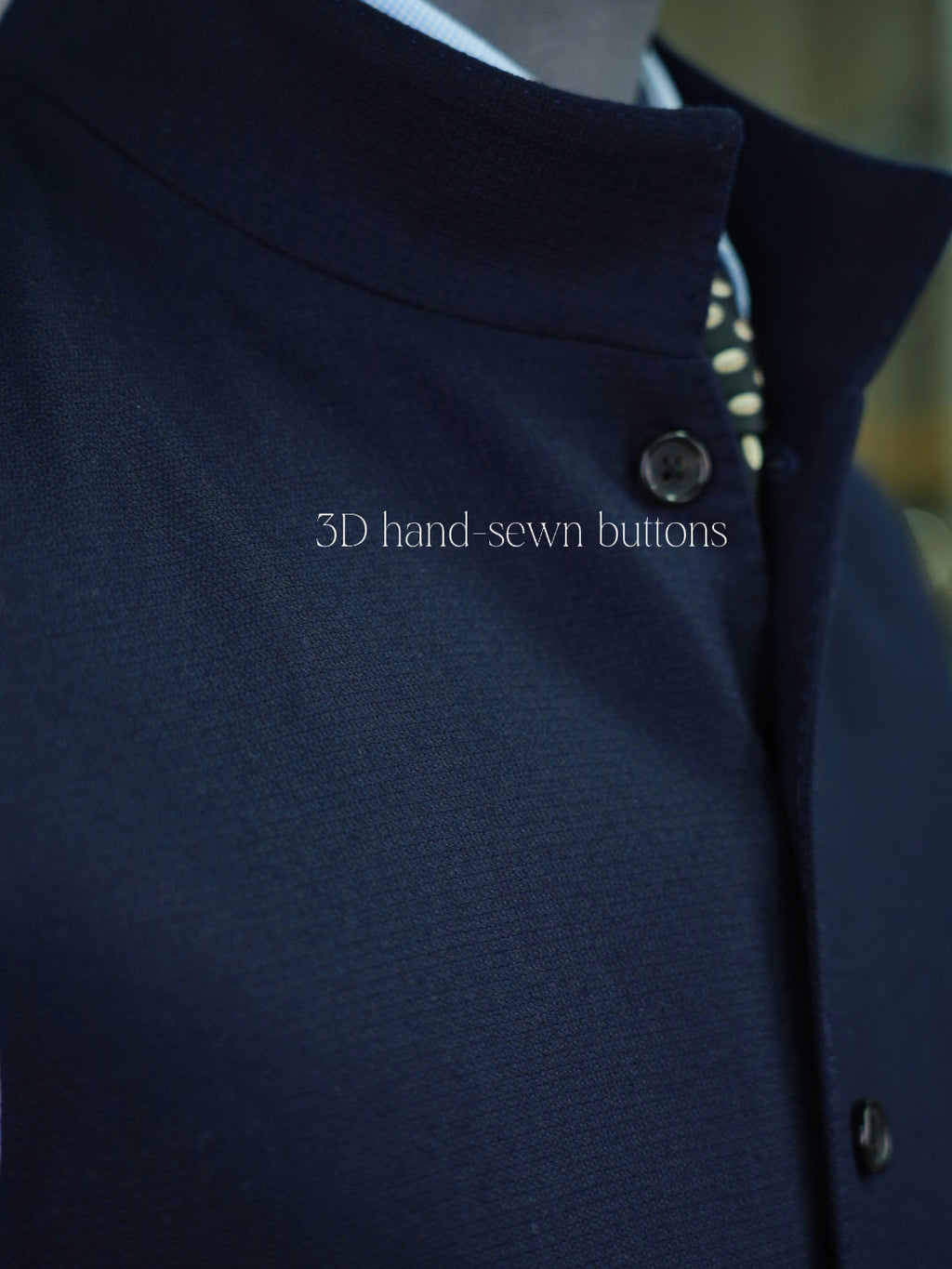 Men's Tailored Single Breasted Stand Collar Formal Business Vest