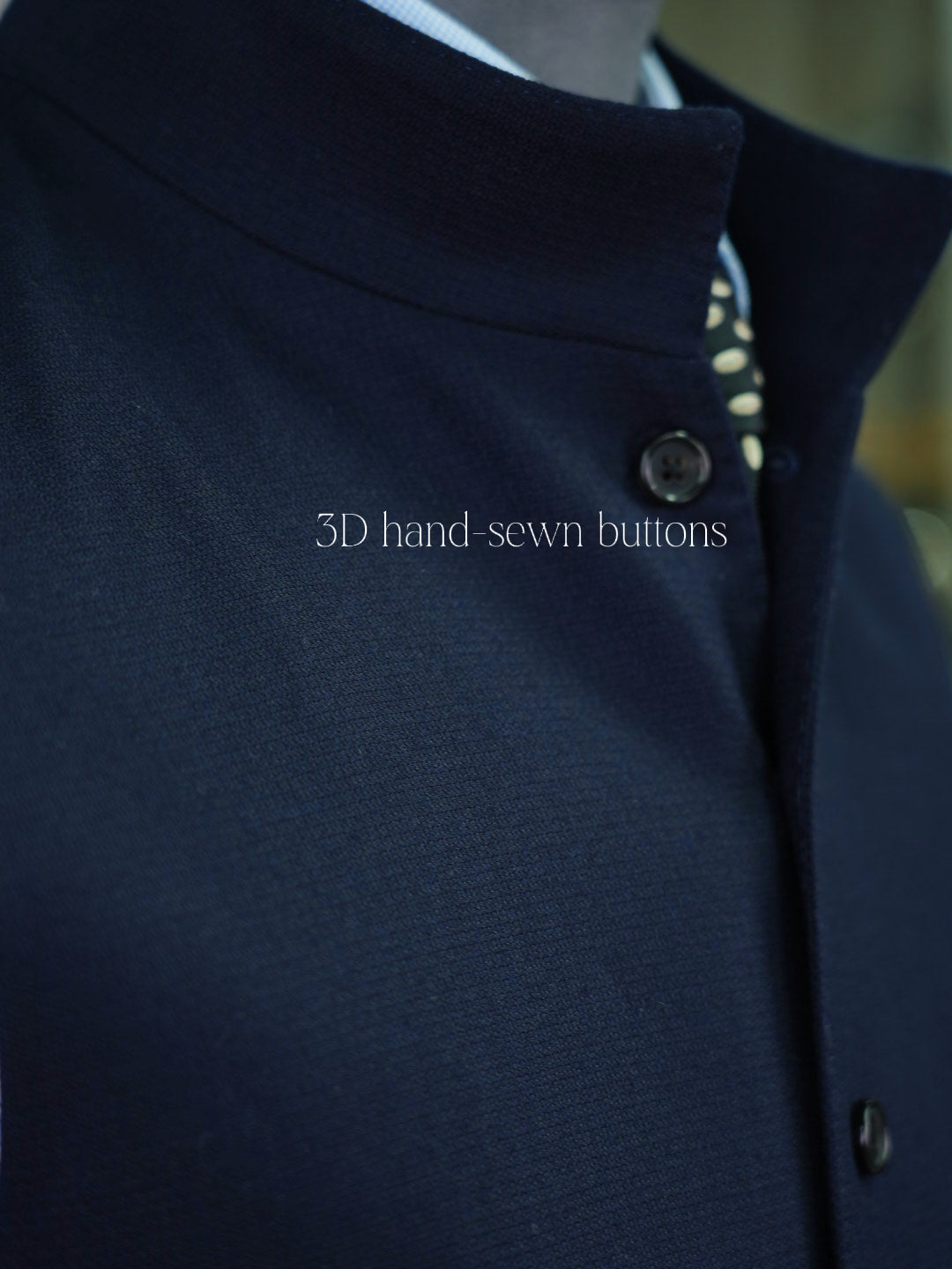 Men's Tailored Single Breasted Stand Collar Formal Business Vest