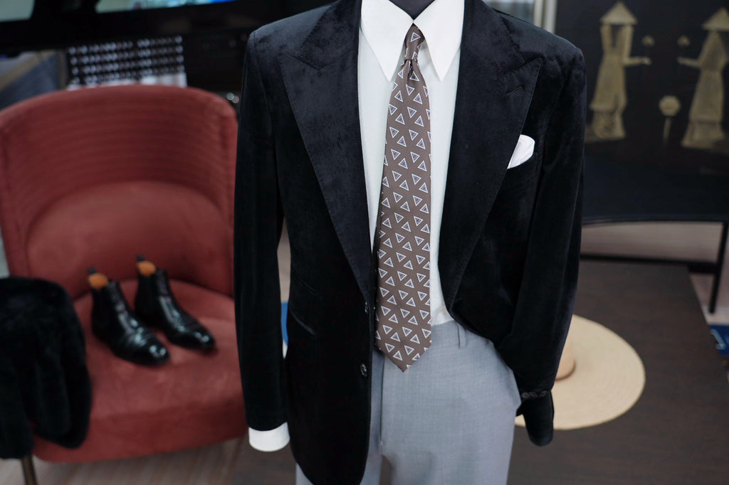 Luxurious Velvet Suit Jacket For Wedding Guest Cocktail Party Dinner Stage Performance