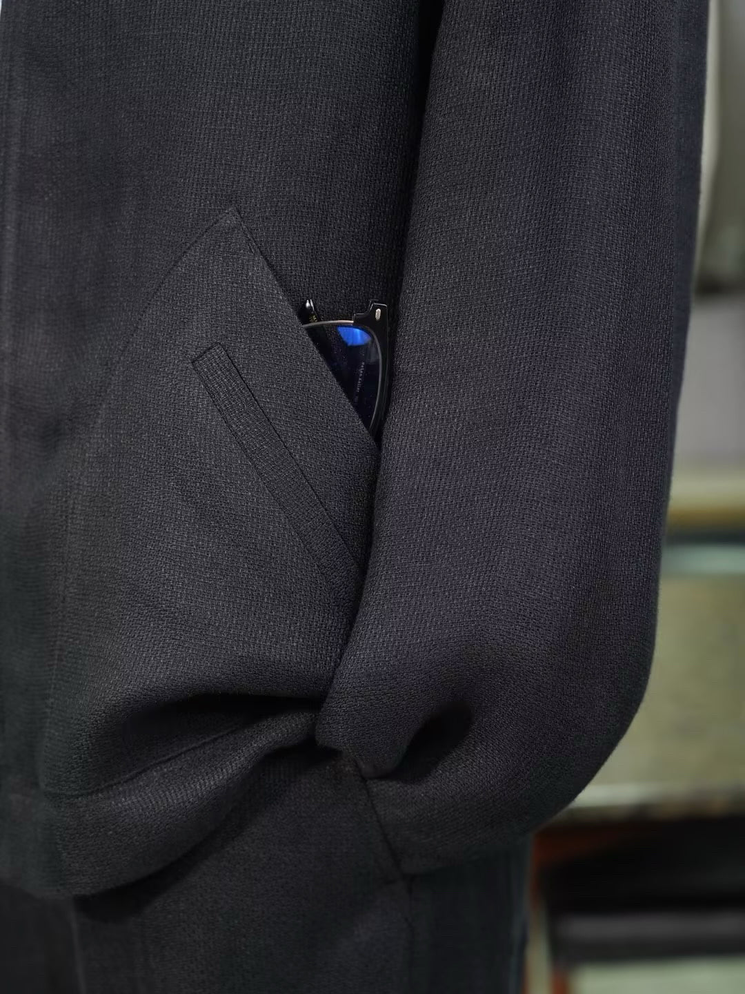 Relaxed Fit Casual Outerwear For Smart Casual Office Weekend Outing Summer Vacation